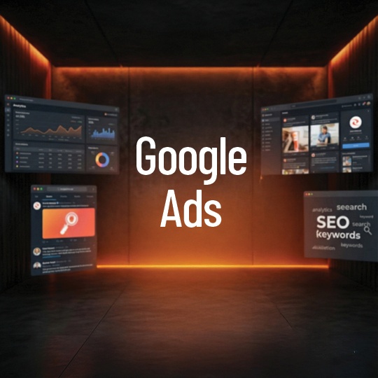 Google Ads för bättre placeringar på Google. R-Creative hjälper dig att synas på webben